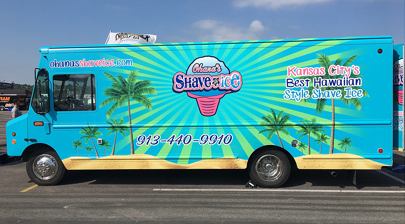 shaved ice trucks for sale